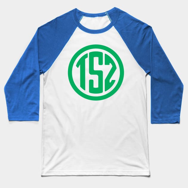 TSZ Green Logo Baseball T-Shirt by The Starting Zone